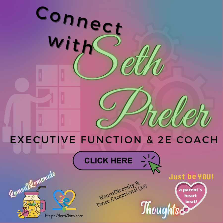 Seth Perler Executive Functions for Lemon2Lemonade © copyright